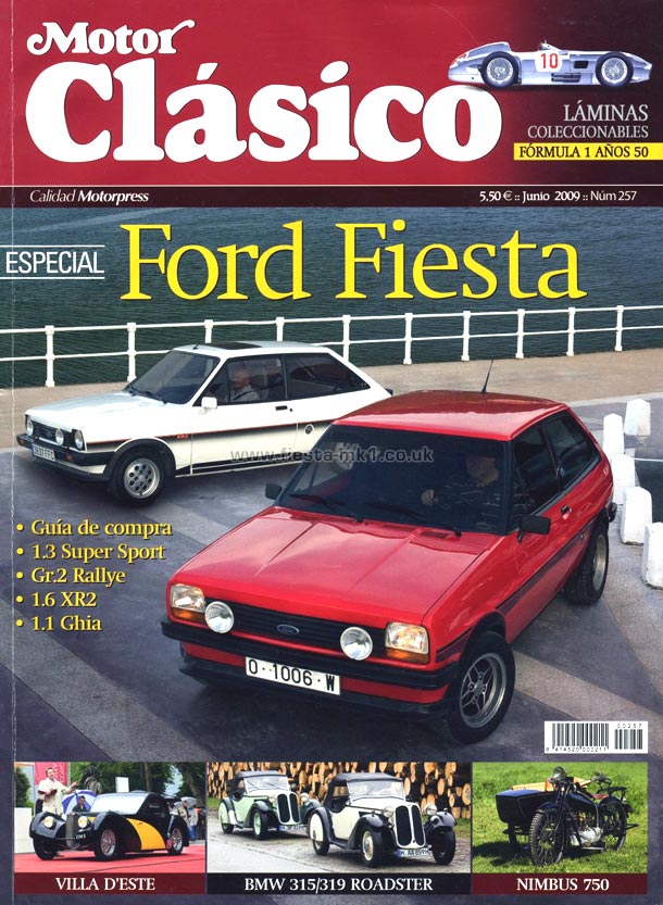 Motor Clsico - Special: Historic Fiesta Album - Front Cover