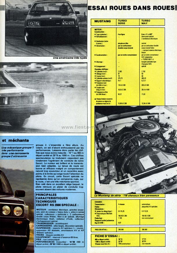 Auto Hebdo - Road Test: May Turbo Fiesta 1300S & Ghia - Page 12