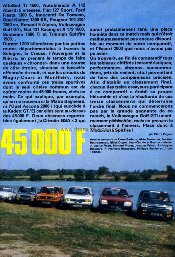 Echappement - Group Test: Fiesta 1300S (Sport) - Page 2