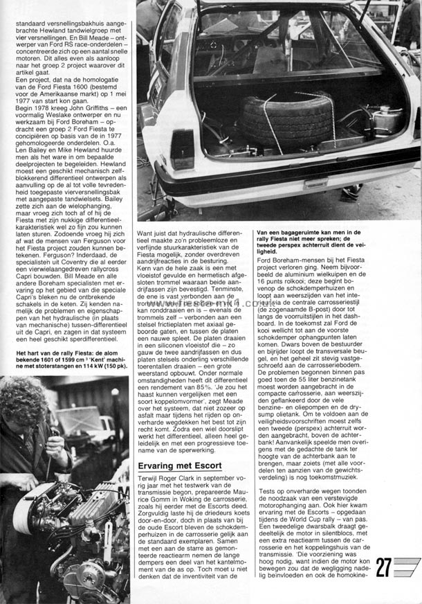 Auto Revue - Technical: Fiesta Group 2 - Page 2