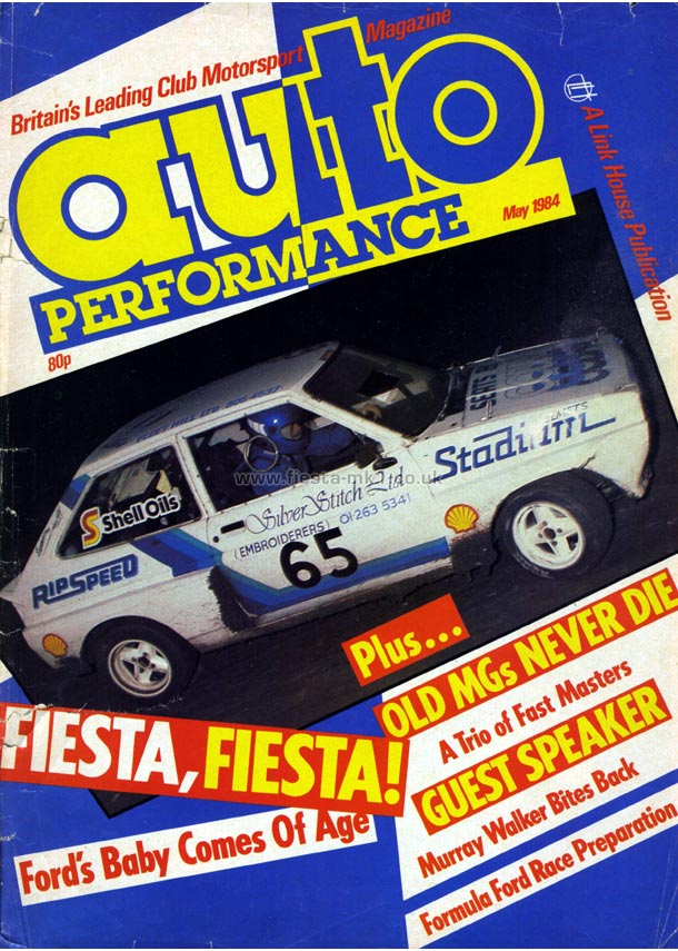 Auto Performance - Buyers Guide: Second Hand Fiesta's - Front Cover
