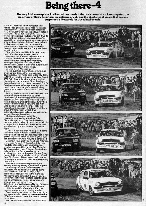 Cars and Car Conversions - Feature: City Speed Rally Fiesta - Page 2