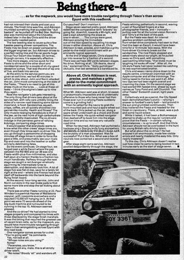 Cars and Car Conversions - Feature: City Speed Rally Fiesta - Page 4