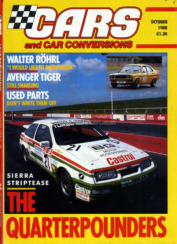 Cars and Car Conversions - Feature: RWD Pinto Fiesta - Front Cover