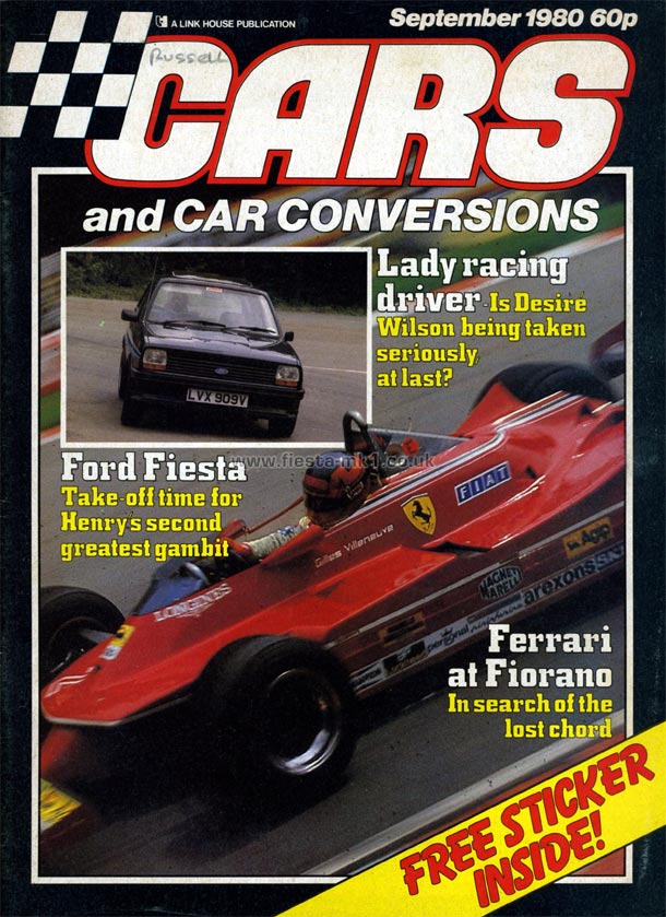 Cars and Car Conversions - Road Test: Fiesta Series-X & Janspeed & Datapost - Front Cover