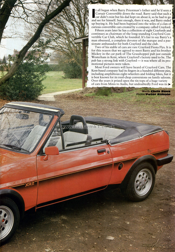Classic Ford - Feature: Fiesta Crayford Fly XR2 Ghia - Page 2