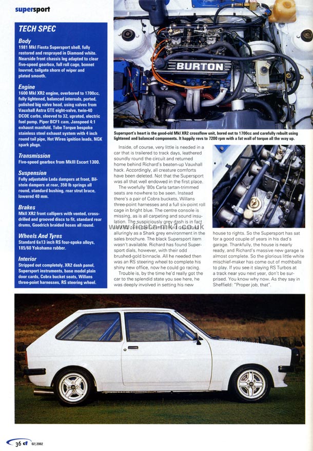 Classic Ford - Feature: Fiesta Supersport - Page 5