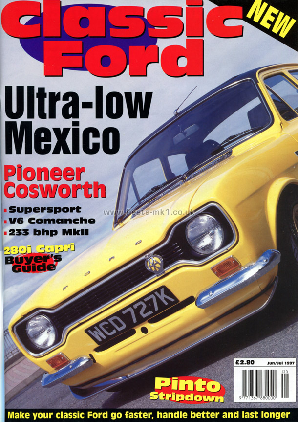 Classic Ford - Feature: Fiesta Supersport - Front Cover