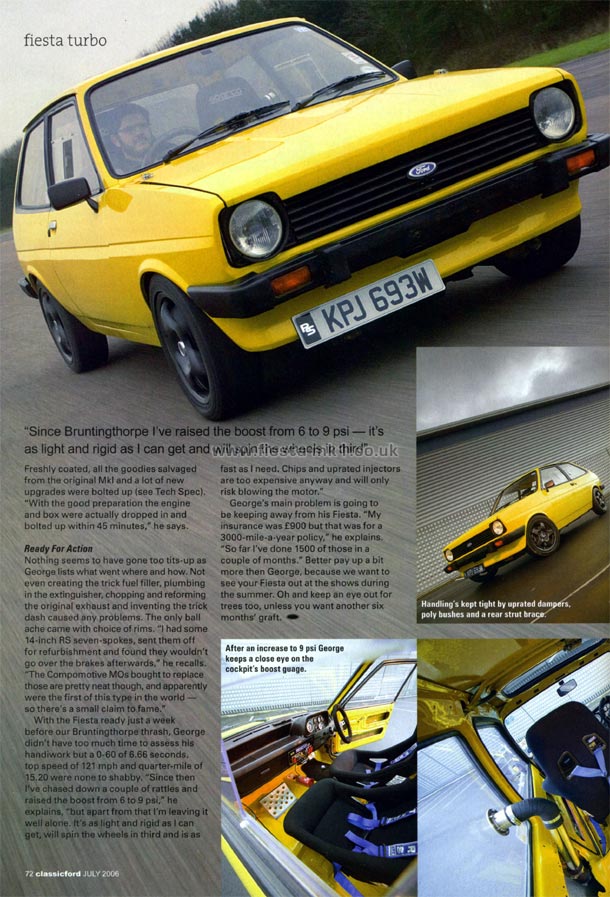 Classic Ford - Feature: Fiesta Turbo - Page 3