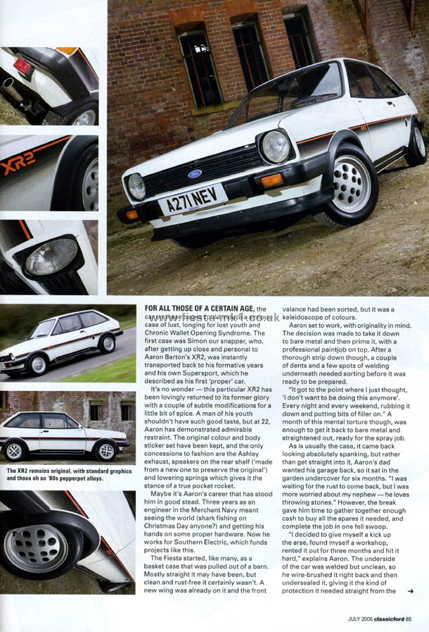 Classic Ford - Feature: Fiesta XR2 - Page 2