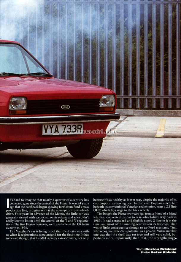 Classic Ford - Feature: RWD Fiesta - Page 2