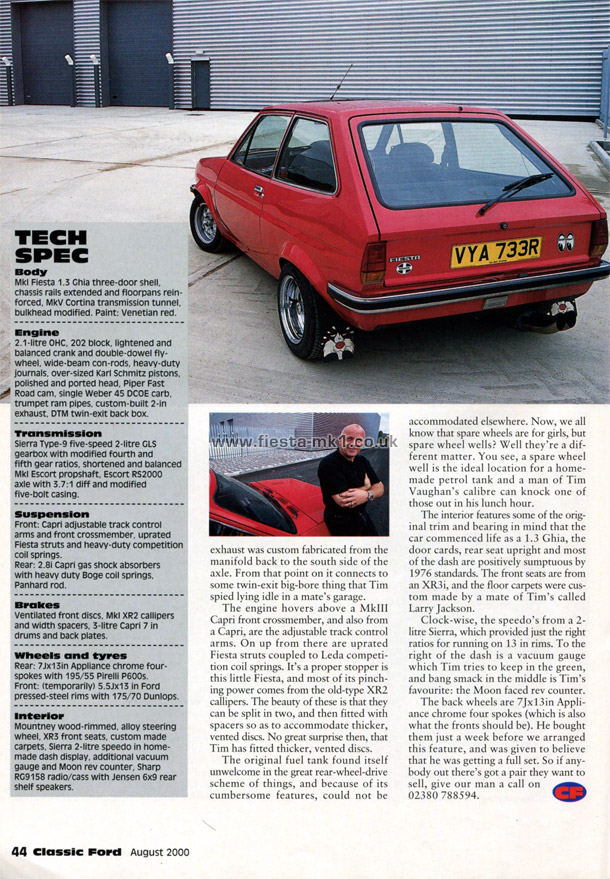 Classic Ford - Feature: RWD Fiesta - Page 5