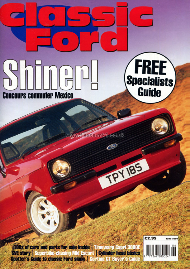 Classic Ford - Graham Robson: SVE Fiesta's Special Vehicle Engineering - Front Cover