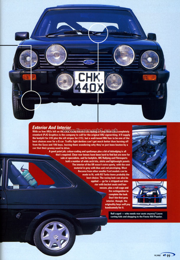 Classic Ford - Technical: Modifying Fiesta XR2 - Page 4