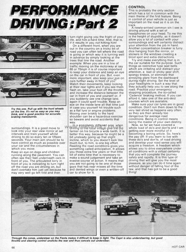 Hot Car - Technical: Fiesta Performance Driving Part 2 - Page 2
