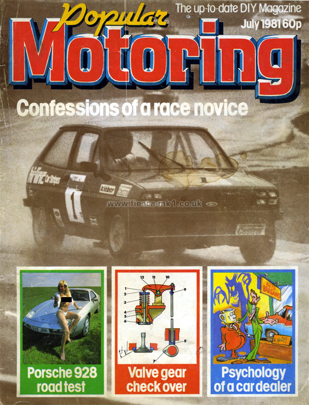Popular Motoring - News: Fiesta Race Championship - Front Cover