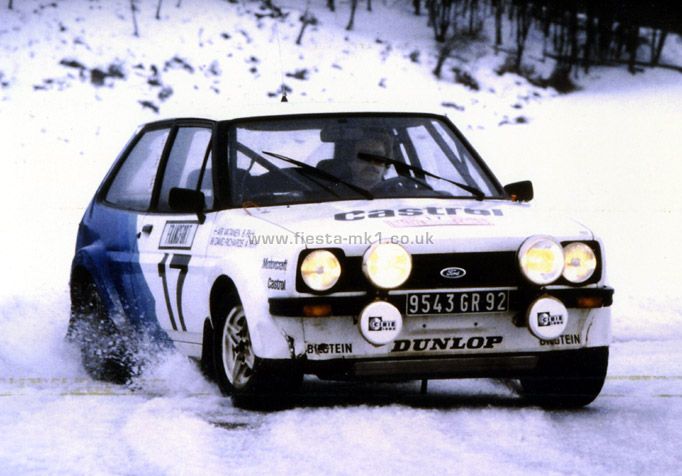 Fiesta MK1 GP2: 9543GR92 Norbert Haug
