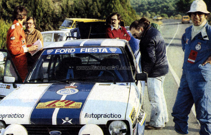 Fiesta MK1 GP2: B-8267-DX Salvador Servia