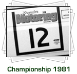 Popular Motoring Championship 1981