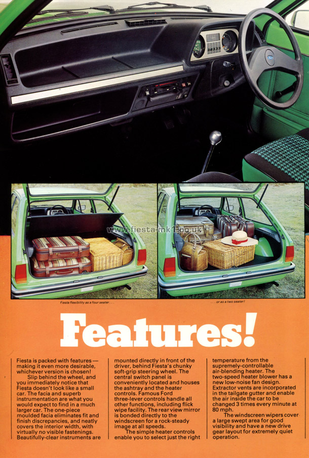 Fiesta MK1: Dealer Introduction Guide - Page 36