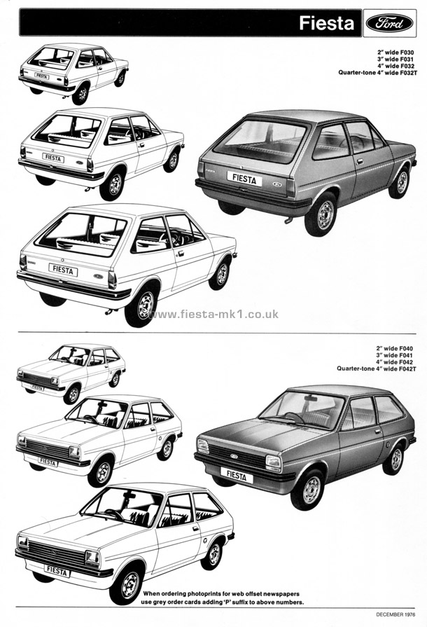 Fiesta MK1: Showroom Material - Page 3