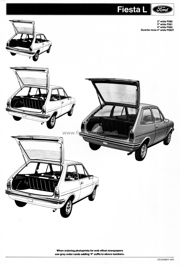 Fiesta MK1: Showroom Material - Page 6