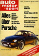 Auto Motor und Sport - Road Test: Fiesta 1100S (Sport) - Front Cover