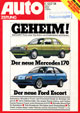 Auto Zeitung - Road Test: Fiesta L - Front Cover