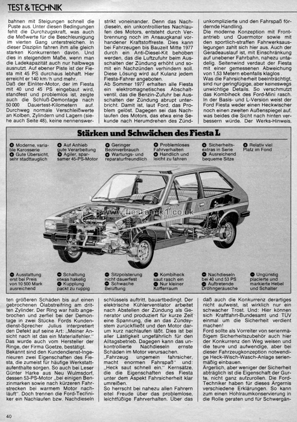 Auto Zeitung - Road Test: Fiesta L - Page 7