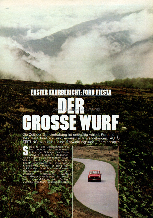 Auto Zeitung - Road Test: Ford Fiesta - Page 2