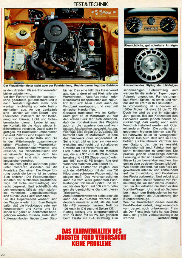 Auto Zeitung - Road Test: Ford Fiesta - Page 5