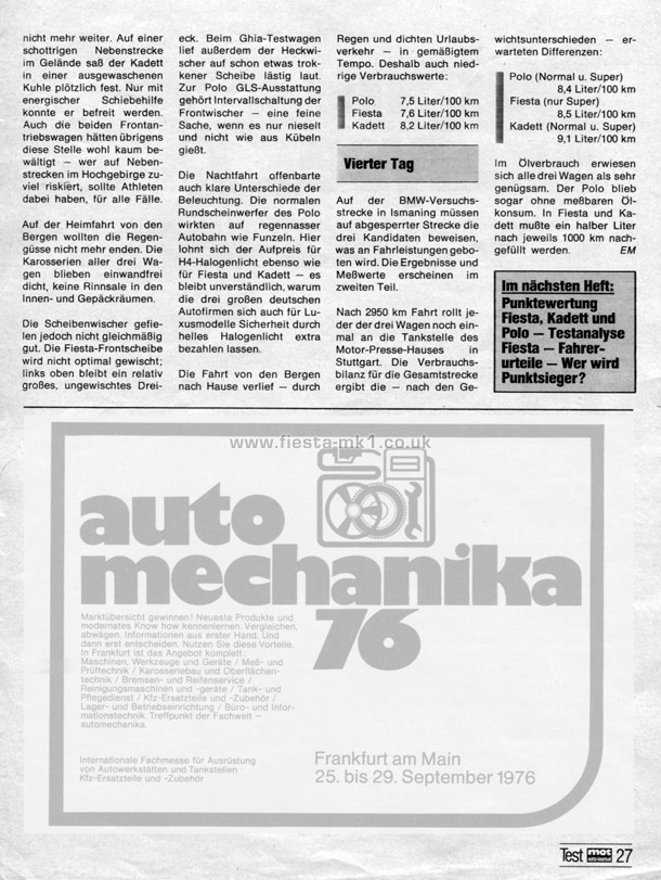 MOT Auto-Journal - Group Test: Fiesta Ghia - Page 8