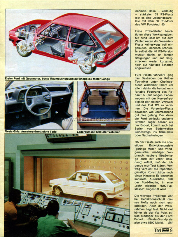 MOT Auto-Journal - Road Test: Fiesta Base L Ghia Sport - Page 6