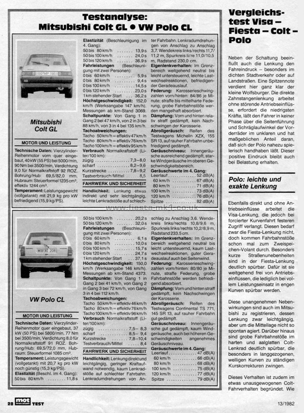 MOT Die Auto-Zeitschrift - Group Test: Fiesta 1.1 L - Page 7