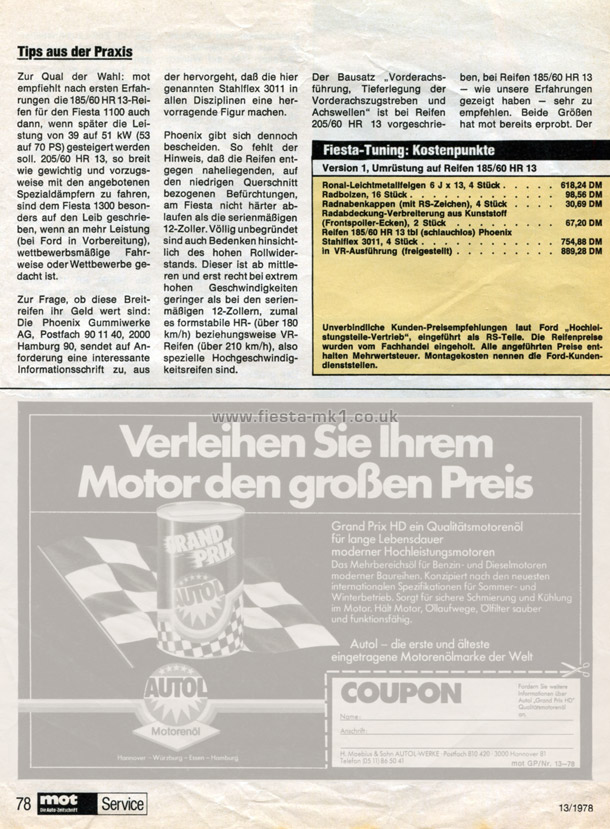 MOT Die Auto-Zeitschrift - Technical: Fiesta Tuning - Page 3