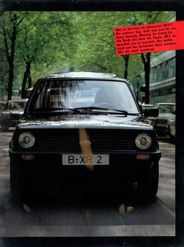 Vogue - Feature: Fiesta XR2 - Page 1