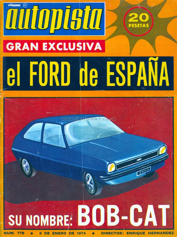 Autopista - New Car: Bobcat Fiesta - Front Cover