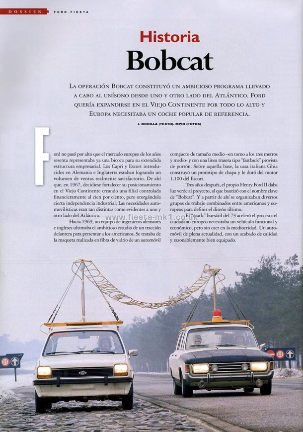 Motor Clsico - Special: Bobcat Fiesta History - Page 1