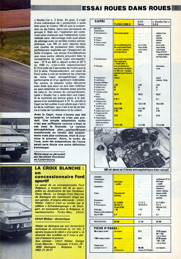 Auto Hebdo - Road Test: May Turbo Fiesta 1300S & Ghia - Page 10
