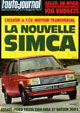 L'Auto-Journal - Road Test: Fiesta Ghia 1300 - Front Cover