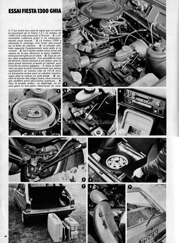 L'Auto-Journal - Road Test: Fiesta Ghia 1300 - Page 6