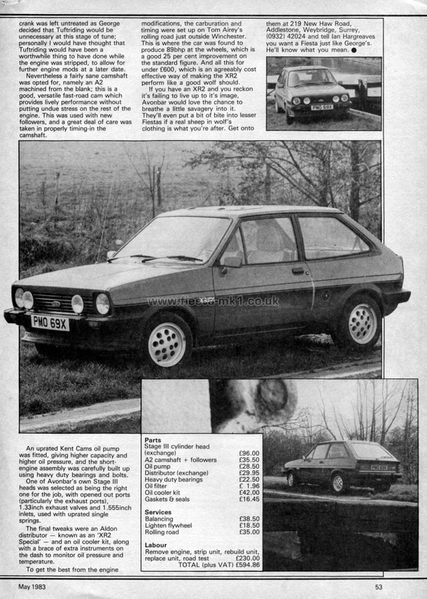 Auto Performance - Feature: Fiesta XR2 - Page 2