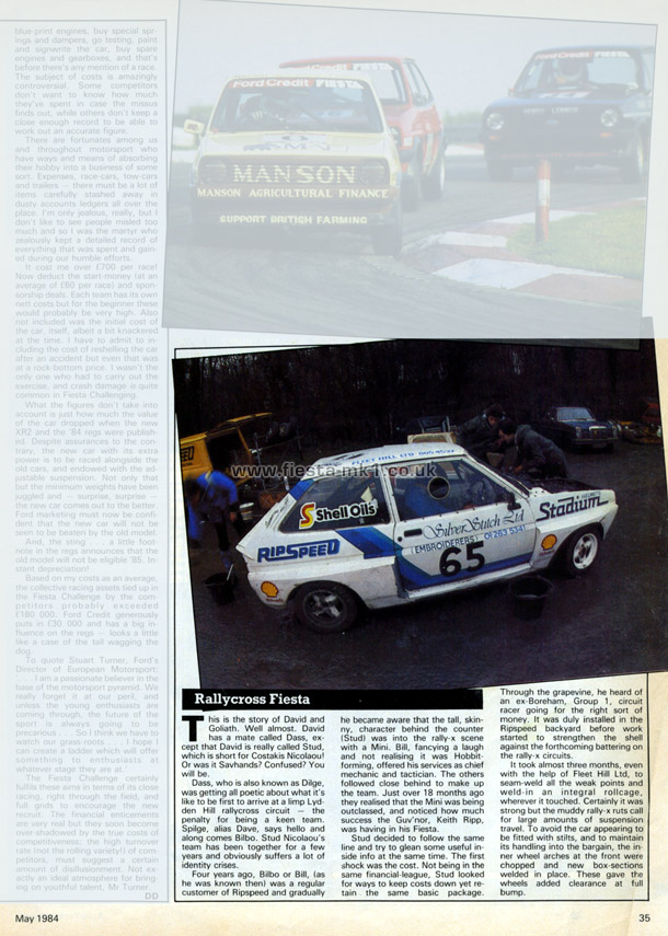 Auto Performance - Feature: Rallycross Fiesta - Page 1