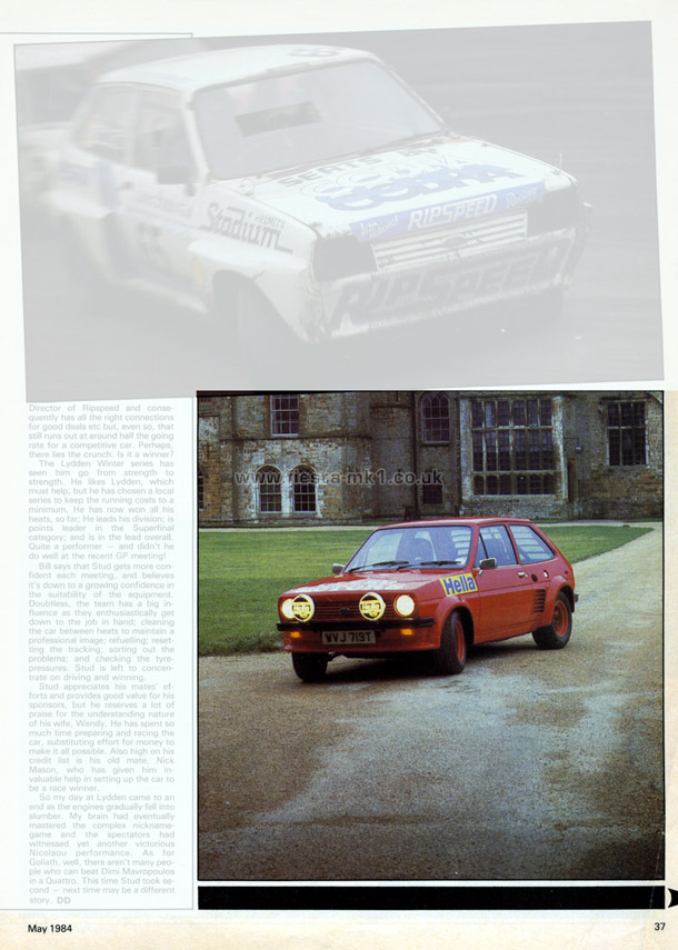 Auto Performance - Feature: Tarmac Stage Rally V8 Fiesta - Page 1