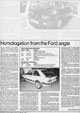 Autosport - News: Fiesta Homologation