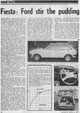 Autosport - Road Test: Fiesta 1300S - Page 1