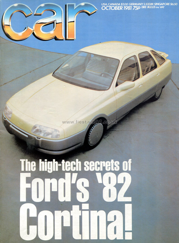 Car - Road Test: Fiesta GL - Front Cover