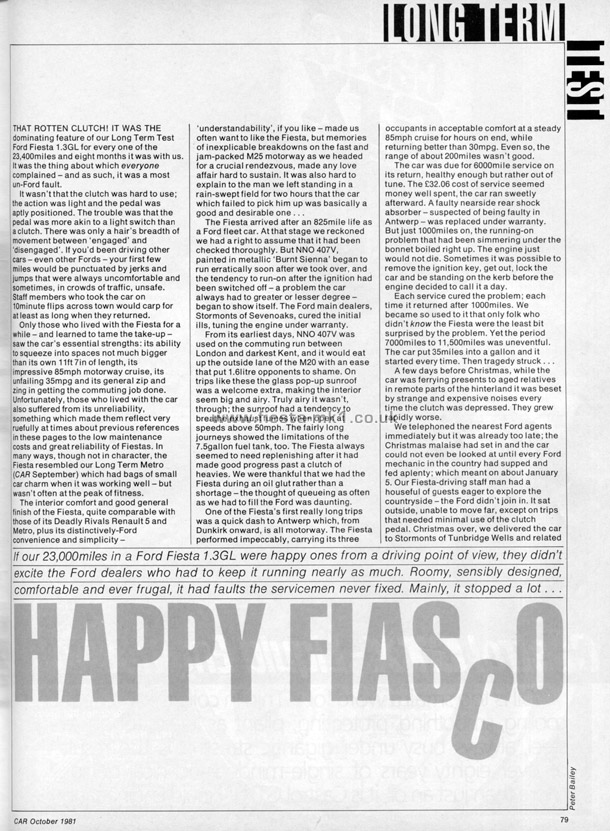 Car - Road Test: Fiesta GL - Page 2