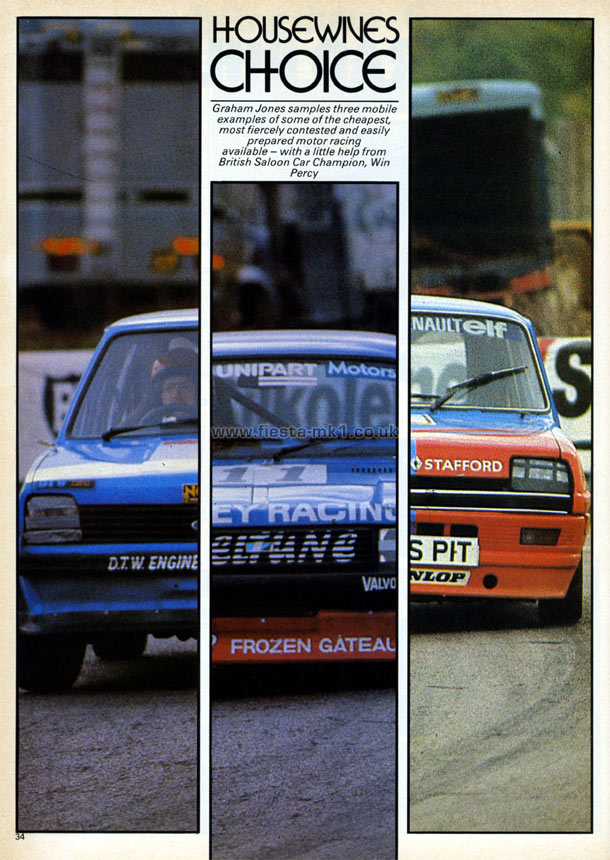 Cars and Car Conversions - Group Test: Win Percy Fiesta Race Car - Page 1