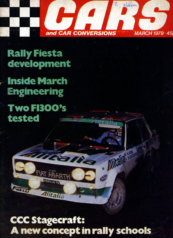 Cars and Car Conversions - Technical: Rally Fiesta Development - Front Cover